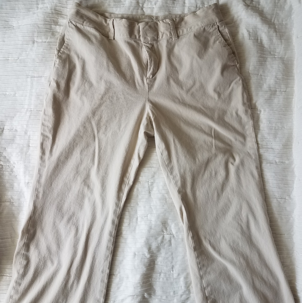 bootcut petite khakis
